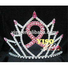 fashion hair jewelry crystal ribbon pageant tiara